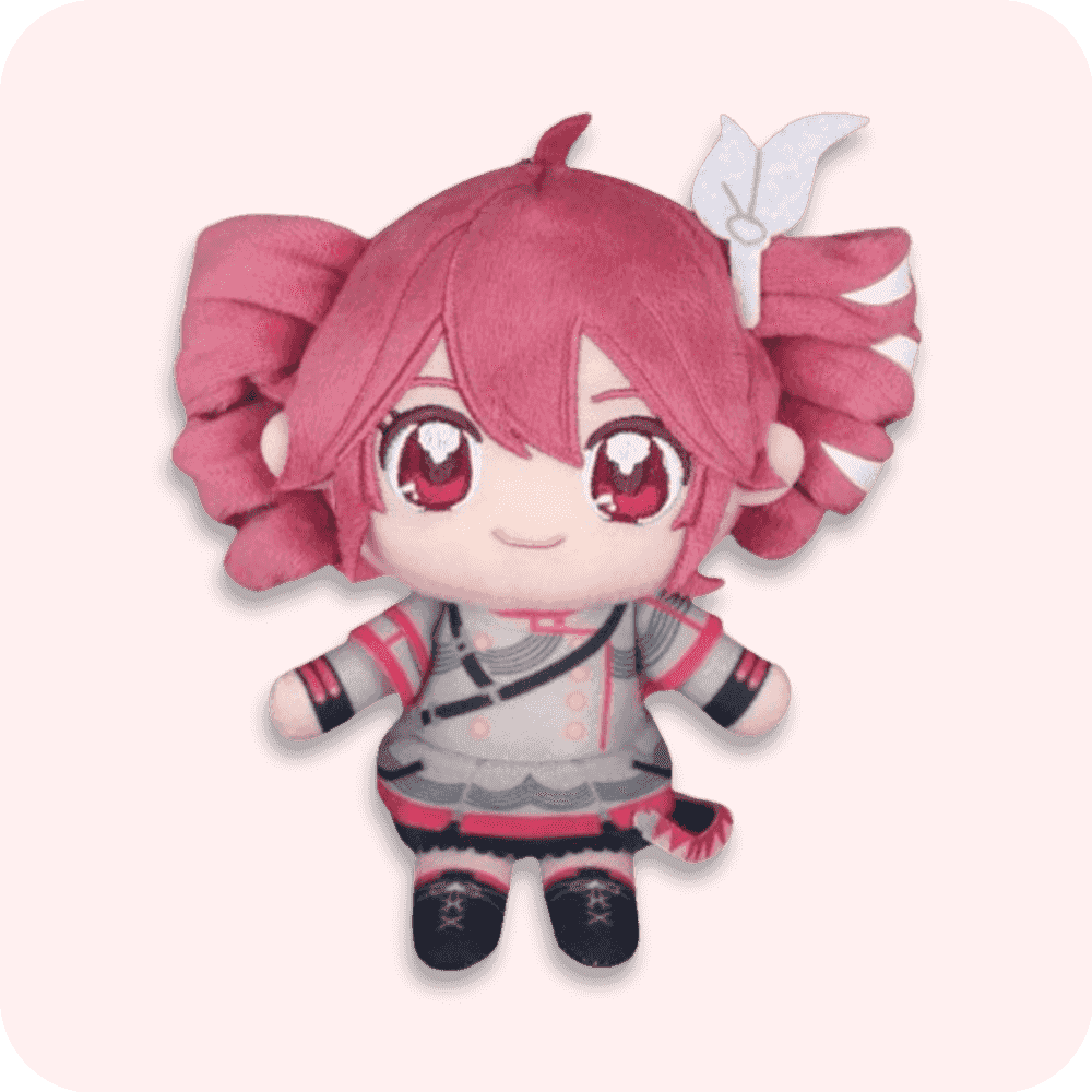 Fatass Plush With Hairpin Fatass Plush With Hairpin